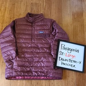 Patagonia W's Down Sweater Pullover SZ LG NWOT